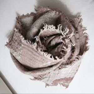 Wilfred Diamond Mosaic Triangle Scarf